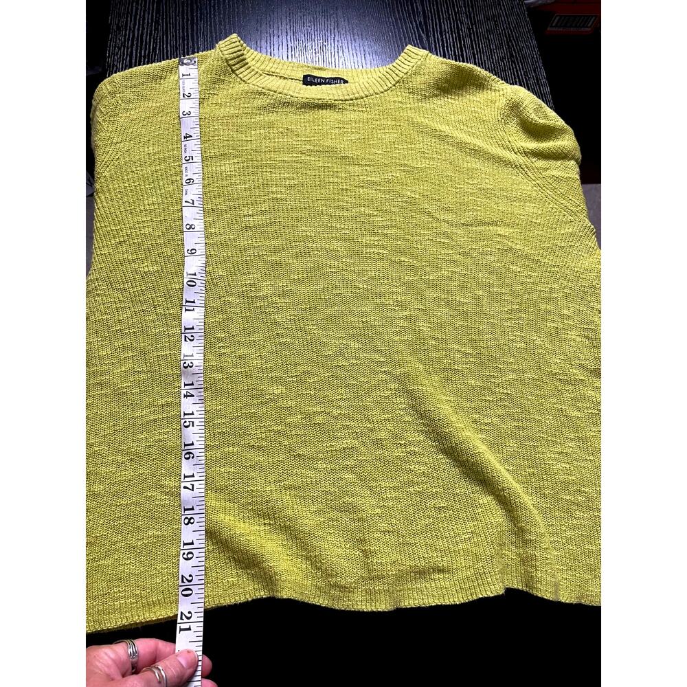 Eileen Fisher Linen Blend Woven Blouse - Picture 6 of 8